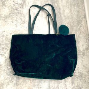 Velvet tote